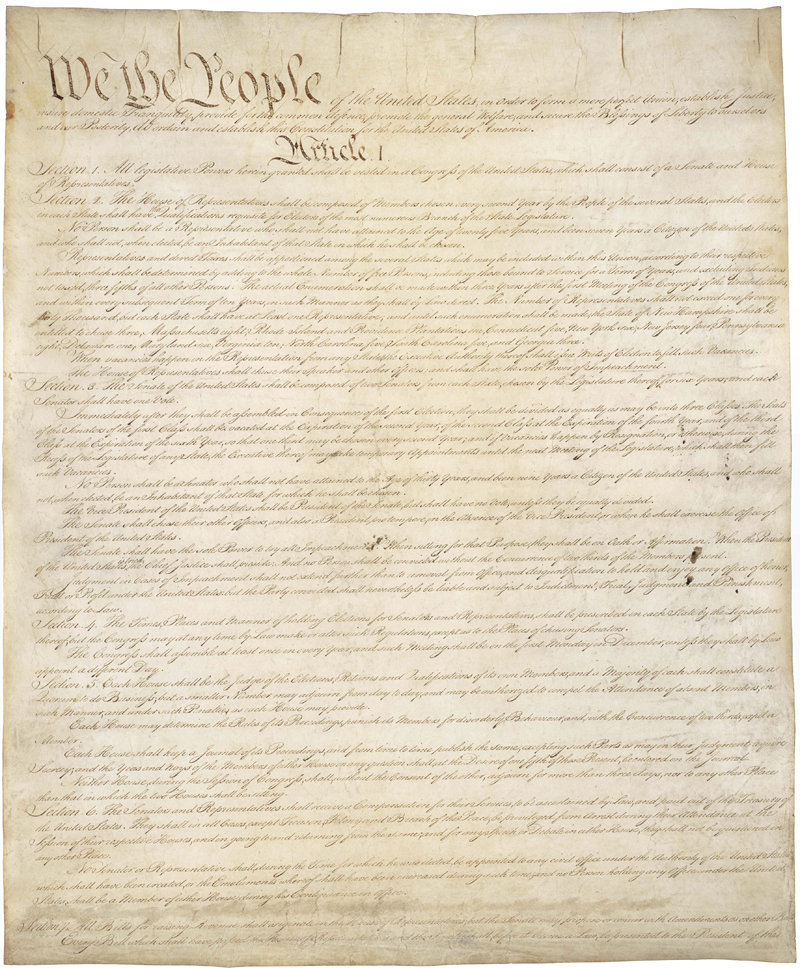 United States Constitution - Page 1